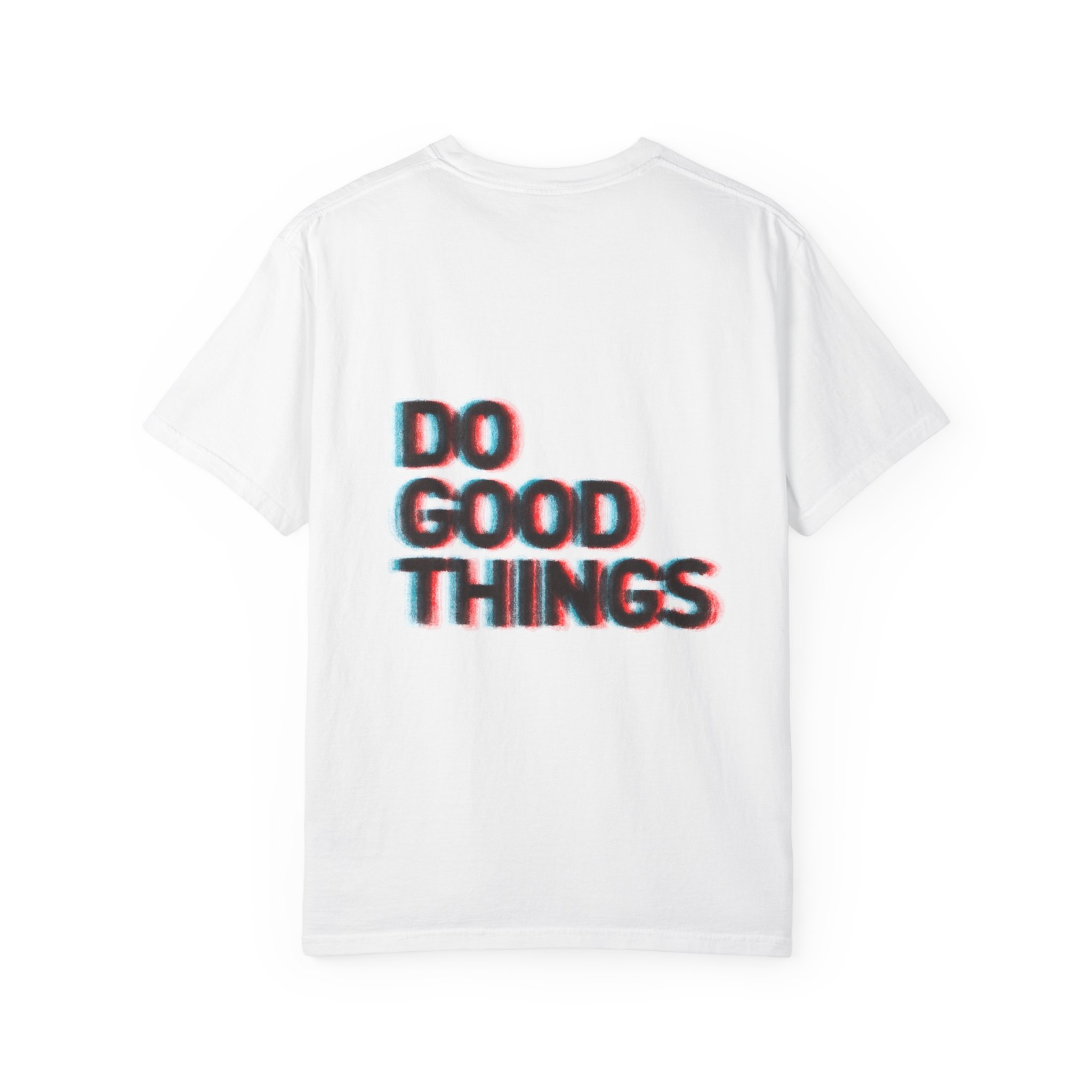 Do Good Things tee — white