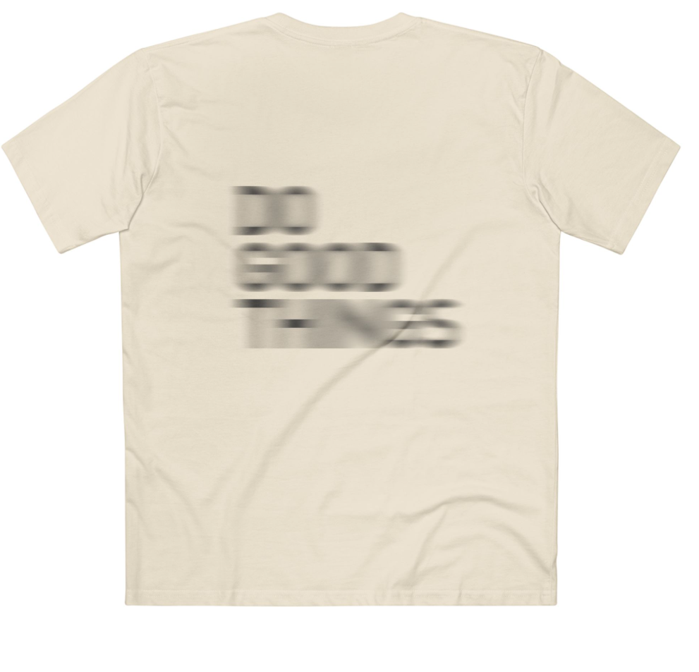 Do Good Things tee — new drop