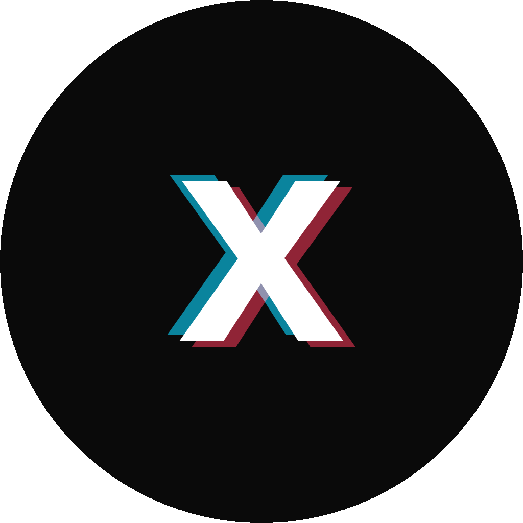 x-brands mark — circle · ink