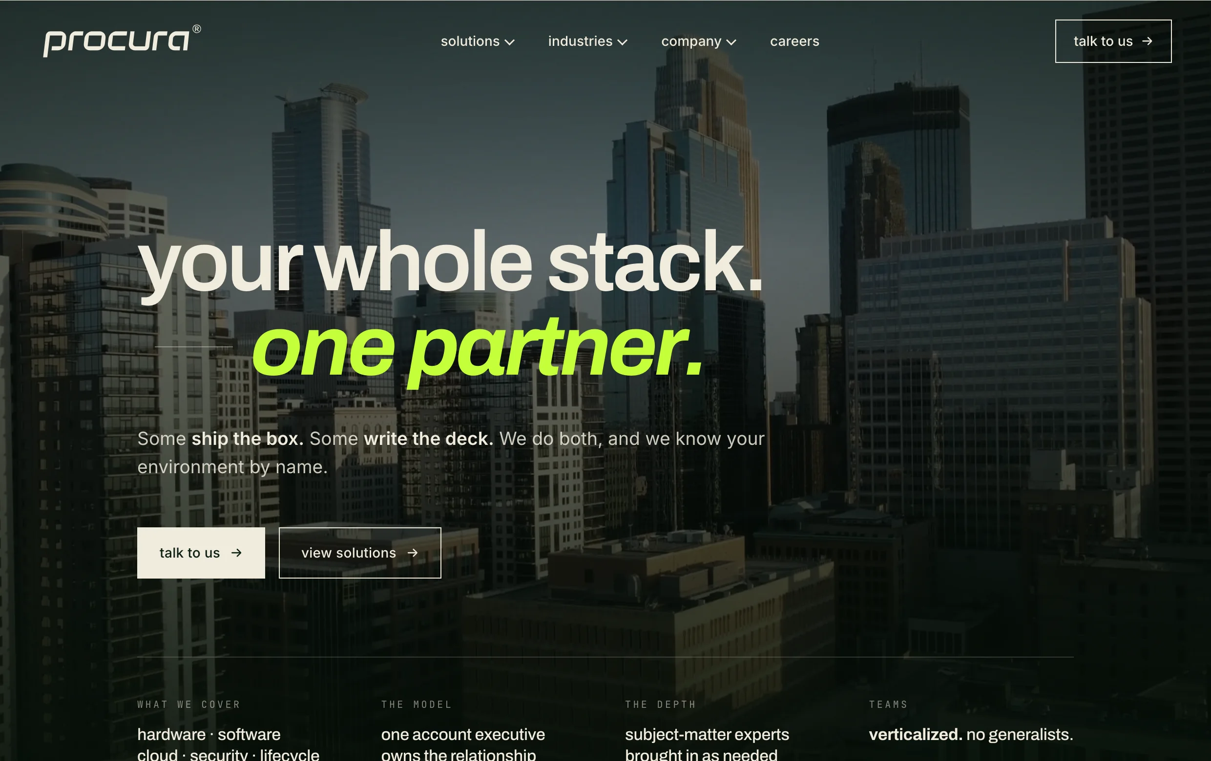 procurausa.com, the site